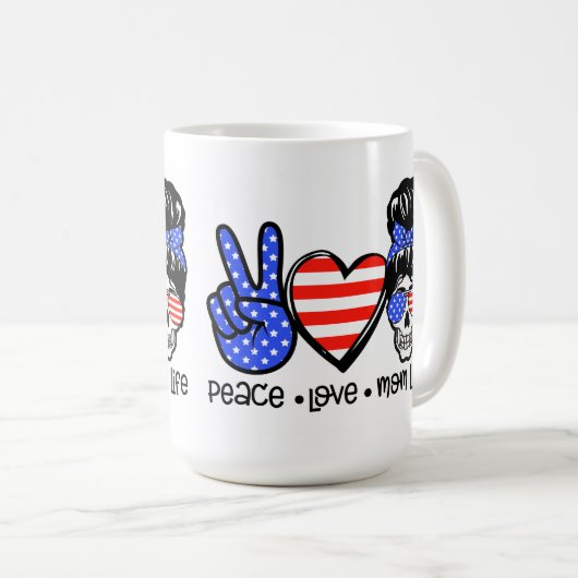 Liebe Mama Kaffeetasse (VorderseiteRechts)