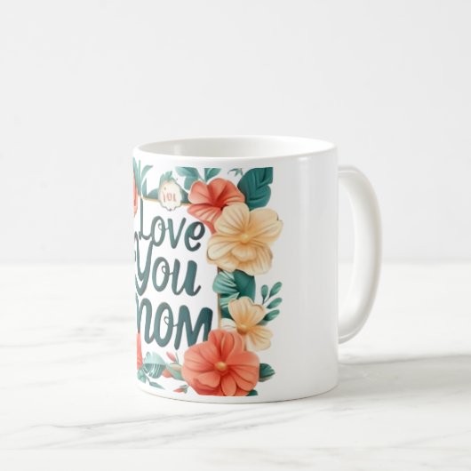 Liebe, Mama Kaffeetasse (VorderseiteRechts)