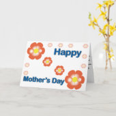 Liebe Mama Karte (Gelbe Blume)