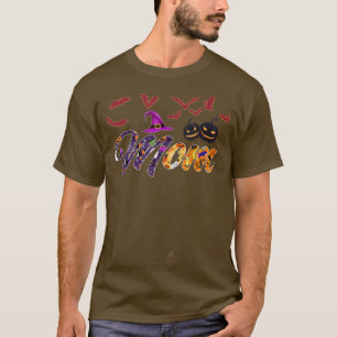Liebe Mama Kürbis Hexe Halloween T-Shirt