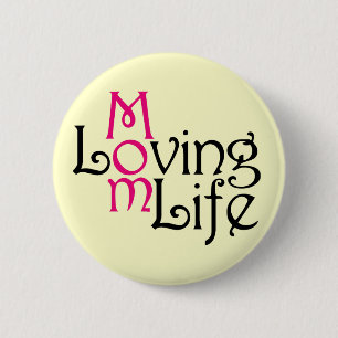 Liebe Mama Leben Muttertag Button