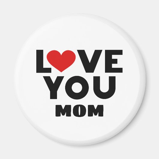 Liebe Mama Magnet (Vorne)
