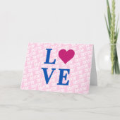 LIEBE Mama Moderne elegant wir Liebe Mama Karte (Vorderseite)