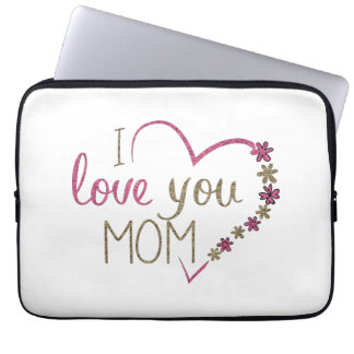 Liebe Mama Mütter Tag Herz Laptopschutzhülle