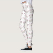 Liebe Mama Mütter Tag Herz Leggings (Links)