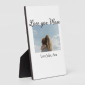 liebe mama muttertag foto name einfach fotoplatte (Seite)