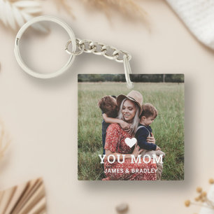 Liebe Mama Muttertag Personalisiertes Foto Schlüsselanhänger