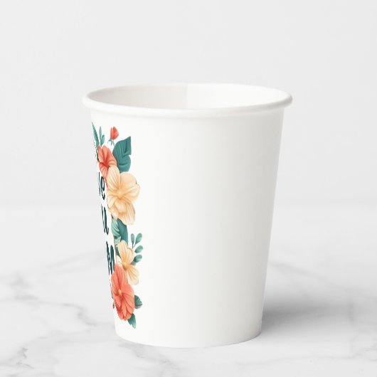 Liebe, Mama Pappbecher (Links)