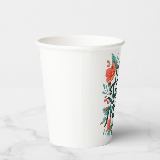 Liebe, Mama Pappbecher (Rechts)