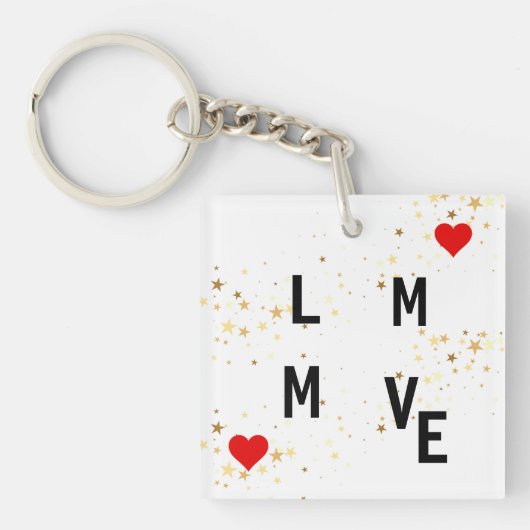 Liebe Mama personalisiert Schlüsselanhänger (Vorderseite)