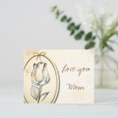 Liebe Mama, Postkarte (Stehend Vorderseite)