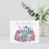Liebe Mama Postkarte (Stehend Vorderseite)
