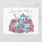 Liebe Mama Postkarte (Vorderseite)