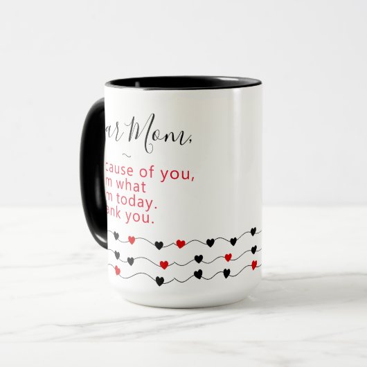 Liebe Mama-Redewendungen - beste Mama Tasse (Vorderseite Links)