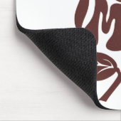 Liebe Mama Rose Typografie Mousepad (Ecke)