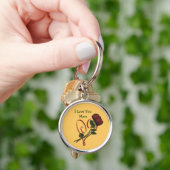 Liebe Mama Rote Rosen Blume Schlüsselanhänger (Hand)