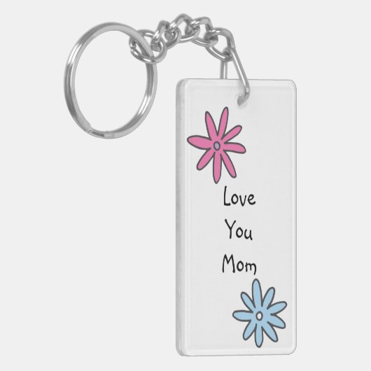 Liebe Mama Schlüsselanhänger (Vorderseite links)