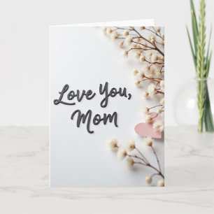 Liebe Mama Skript Schattenkarte Karte