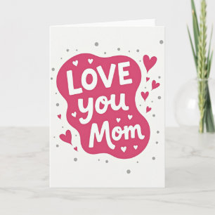 Liebe Mama Spezialkarte Karte