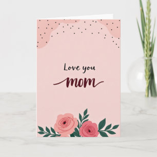 Liebe Mama Süße Karte
