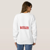 Liebe, Mama Sweatshirt (Schwarz voll)