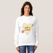 Liebe, Mama Sweatshirt (Vorne ganz)