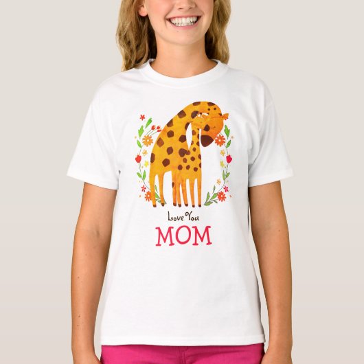 Liebe Mama T-Shirt (Vorderseite)