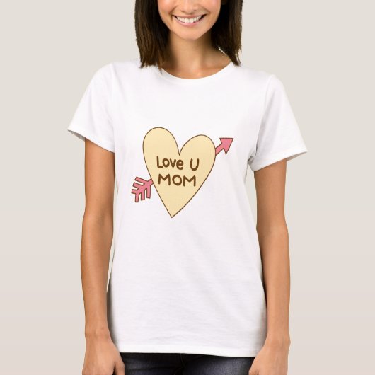 Liebe, Mama T-Shirt (Vorderseite)