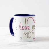 Liebe Mama Tasse (Vorderseite Links)