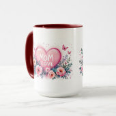 Liebe Mama Tasse (Vorderseite Links)
