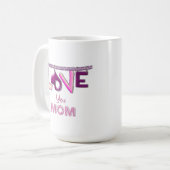 Liebe Mama Tasse (Vorderseite Links)