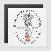 Liebe Mama Tasse Magnetkarte (Vorne/Hinten)