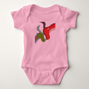 Liebe: Mama und Baby-Drachen-Body Baby Strampler
