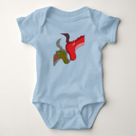 Liebe: Mama- und Baby-Drachen-Bodyanzug Baby Strampler