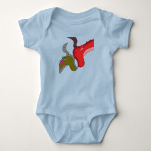 Liebe: Mama- und Baby-Drachen-Bodyanzug Baby Strampler