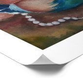 Liebe Mama und Baby Mermaids Poster (Ecke)