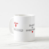 Liebe Mama und Vater Tasse | Familienbewertung (Vorderseite Links)