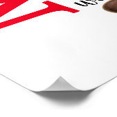 Liebe, Mama...von Ihrem französischen Bulldogin Poster (Ecke)