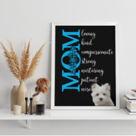 Liebe, Mama...von Ihren maltesischen Terrier Poster