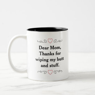 Liebe Mama Zweifarbige Tasse