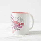 Liebe-Mama Zweifarbige Tasse (VorderseiteRechts)