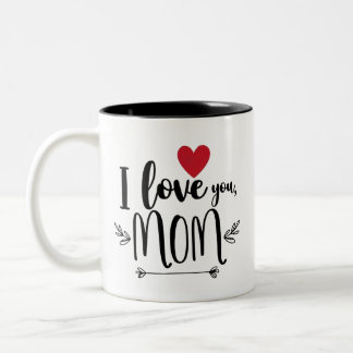 Liebe Mama Zweifarbige Tasse