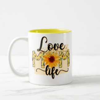 Liebe Mama Zweifarbige Tasse