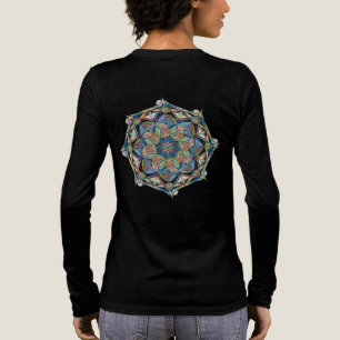 Liebe Mandala Bloom Tri-Blend Shirt