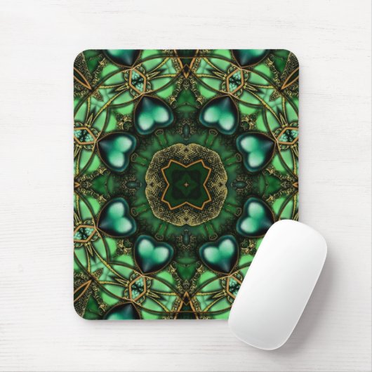 Liebe Mandala Fractalscopes Mousepad (Mit Mouse)