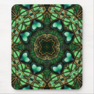 Liebe Mandala Fractalscopes Mousepad