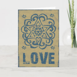 Liebe Mandala Karte