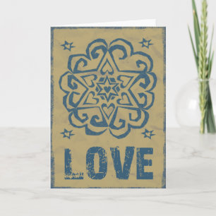 Liebe Mandala Karte