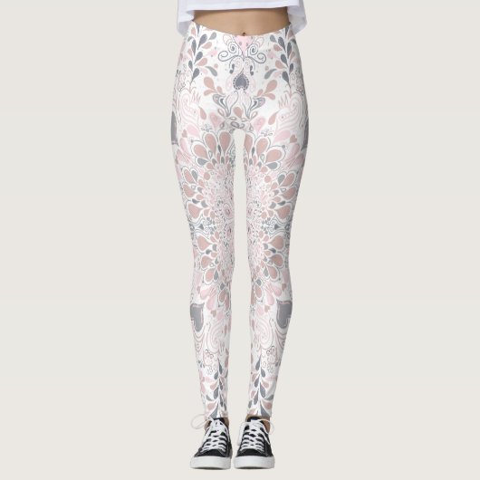 Liebe Mandala Leggings (Vorderseite)