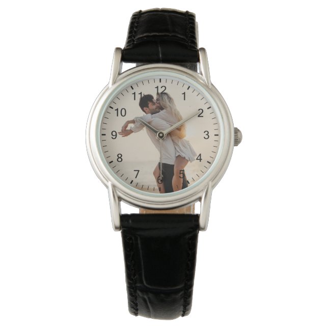 Liebe Manifest IT Manifestation Affirmation Armbanduhr (Vorderseite)